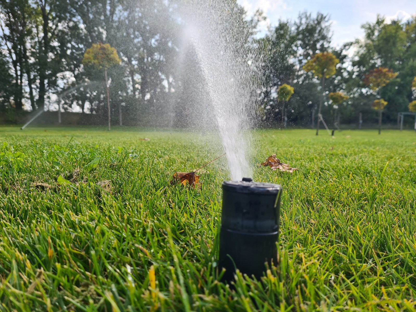 Dunaharaszti strand öntözőrendszer telepítés