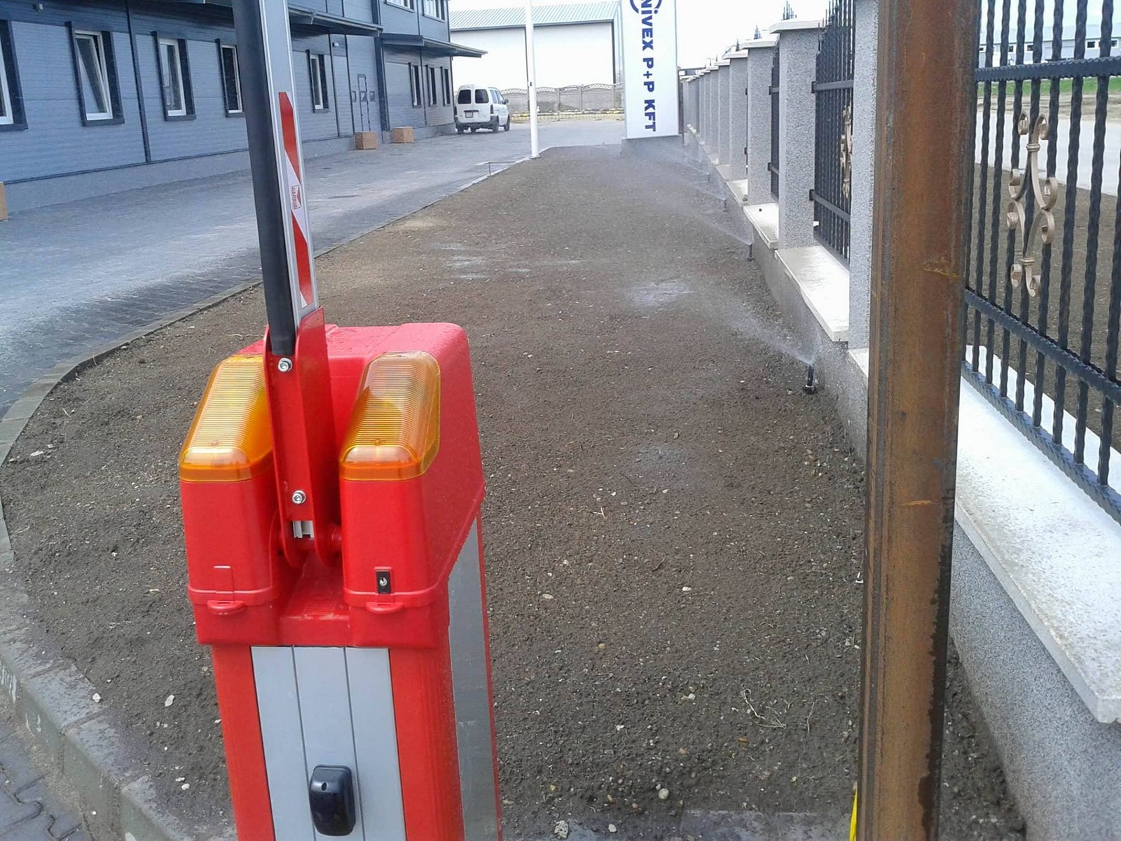 Nagytarcsa Ipari Park öntözőrendszer telepítés