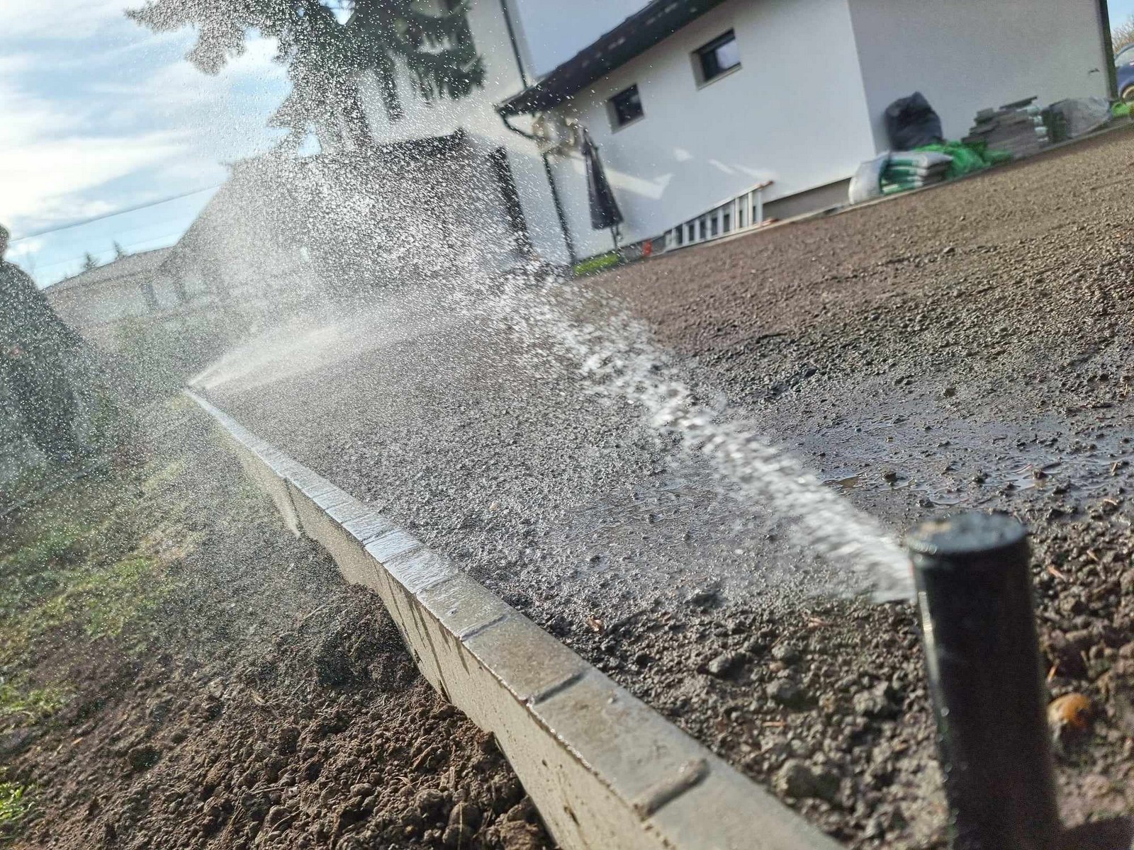 Diósdi magánkert öntözőrendszer telepítés